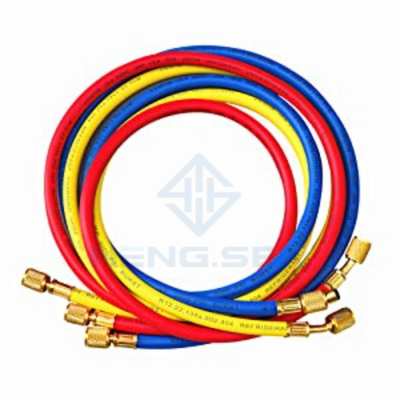 refrigerant gas R12 R134 R410 R32 charging hose 800 Psi High Quality OEM ODM  72"