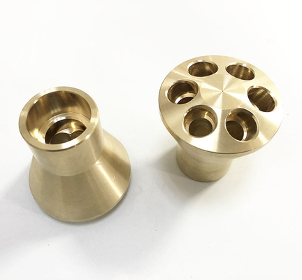 OEM 6 Holes Brass Refrigerant Distributor , Multifunctional Refrigerant Nozzle