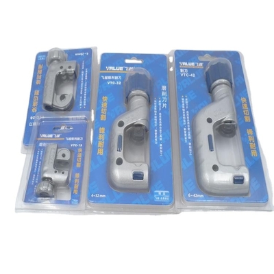 Portable 3-30mm Roller Pipe Cutter , Aluminum HVAC Tube Cutter