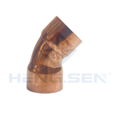 1" 45 degree copper elbow  CXC Fitting Refrigeration Copper