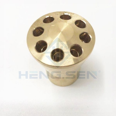 Reach Durable Brass Pipe Fittings , 8 Holes Refrigerant Distributor Nozzle