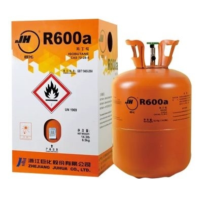 ROHS Aircon Refrigerator Gas Cylinders R600a Multifunctional