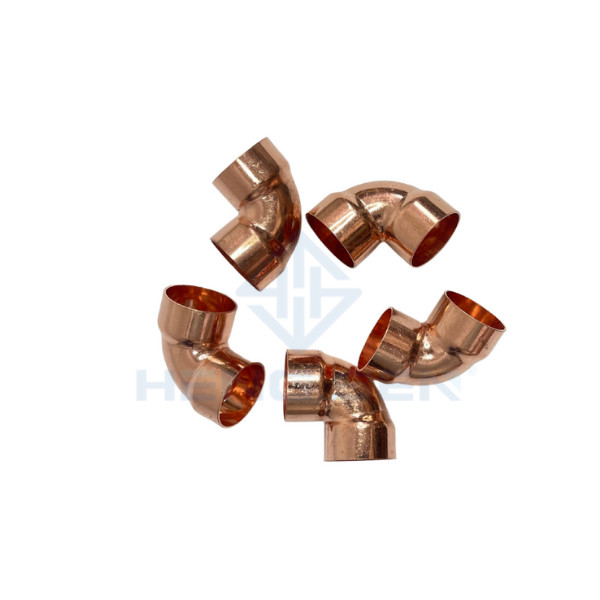3/4Copper 90-Degree Elbow C X C Sweat Connection Short-Turn Copper Fitting Refrigeration