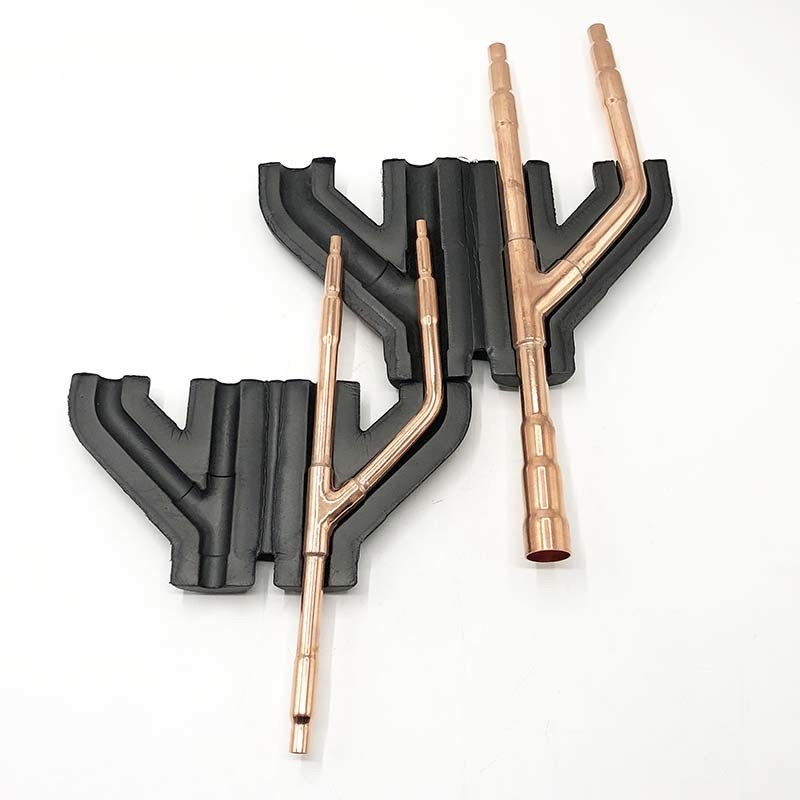 Copper Y tee branch pipe AARBLNO 3321 for LG VRV system