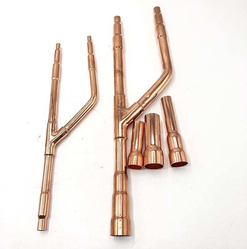 Copper Y tee branch pipe AARBLNO 3321 for LG VRV system