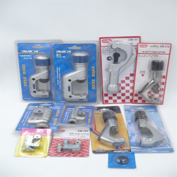 Portable 3-30mm Roller Pipe Cutter , Aluminum HVAC Tube Cutter