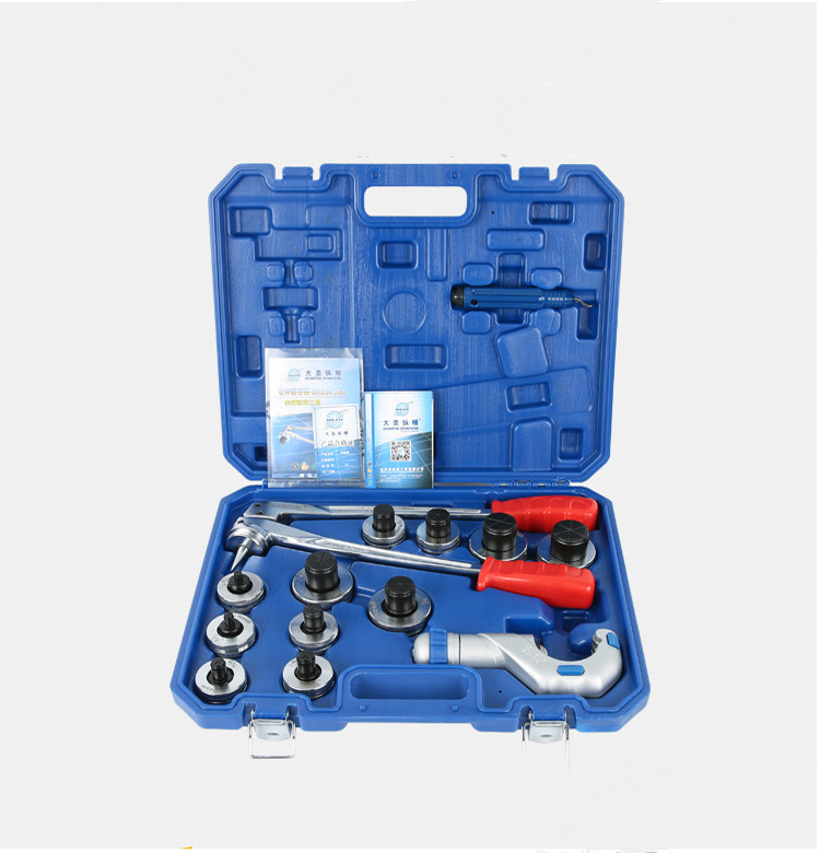 CT-100AL Manual Refrigeration Hand Tools , 38x27x7cm Expander Swage Tool Kit
