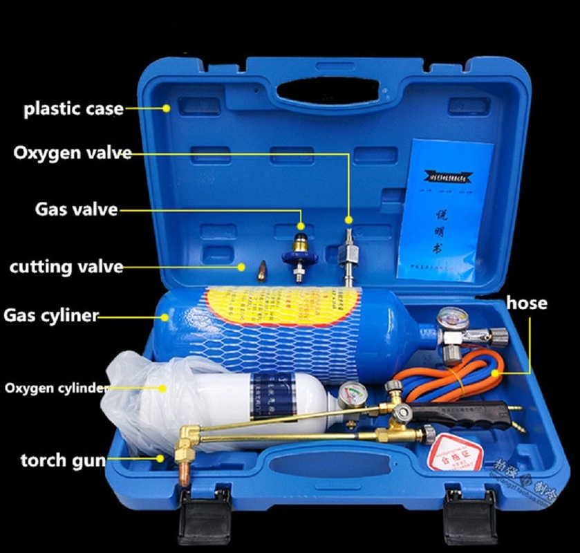 Portable Durable Gas Welding Kit , ​Air Conditioning Gas Welding Torch Set