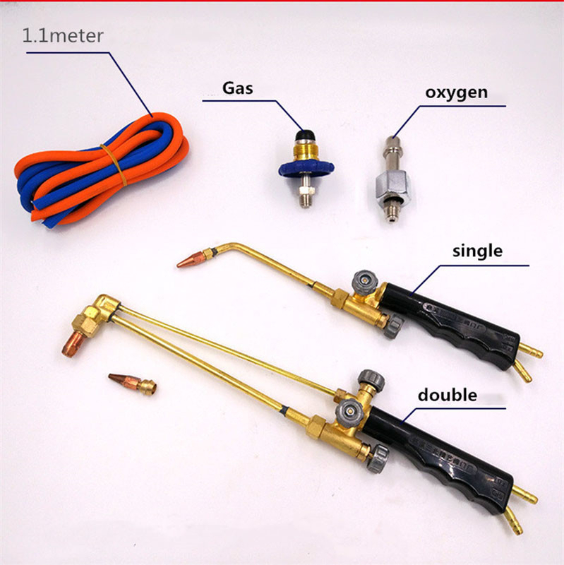 Portable Torch Maintenance Set 2liter Gas Cylinder Welding Cutting Kit For Air Conditioner