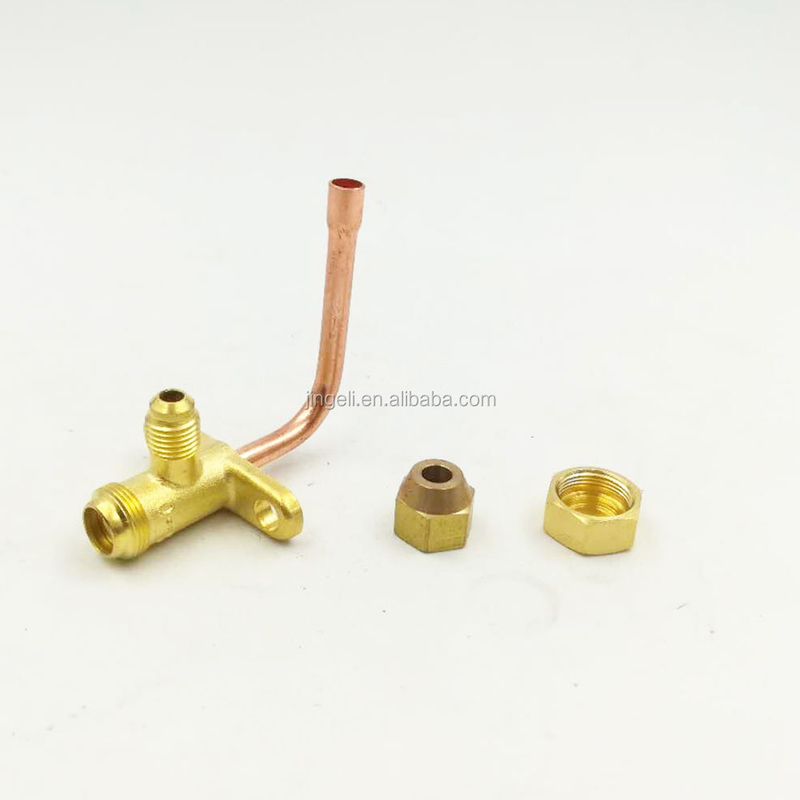 Air Conditioning Valve Flare,Service 1/4 bend tube