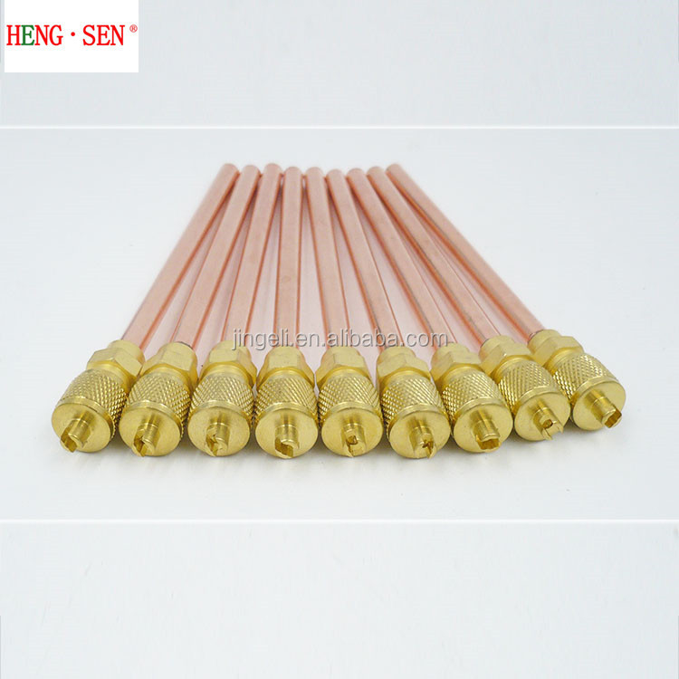 Copper Non Return HVAC Valve Refrigeration Needle Multipurpose