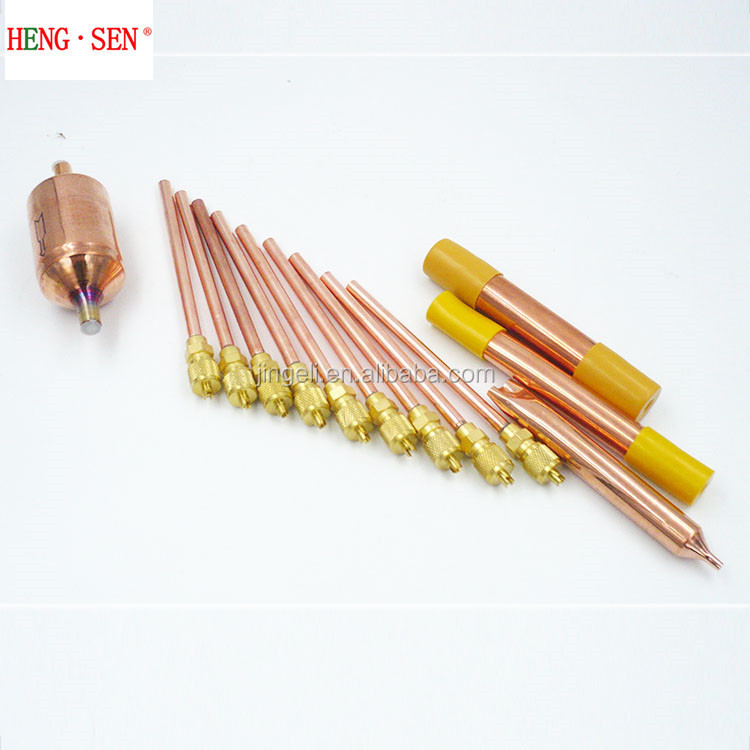 Copper Non Return HVAC Valve Refrigeration Needle Multipurpose