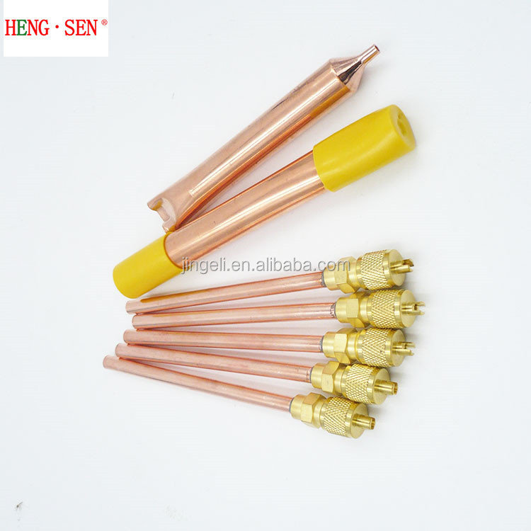 Copper Non Return HVAC Valve Refrigeration Needle Multipurpose