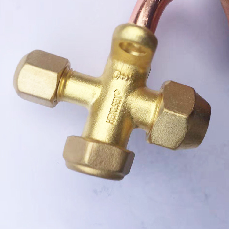 Solenoid 5/8" Split AC Service Valve Connecting 15.88mm Copper Pipe