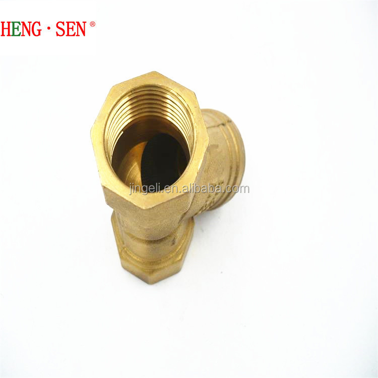 OBM Pneumatic Brass Y Strainer Filter , Wear Resistant Copper Y Strainer