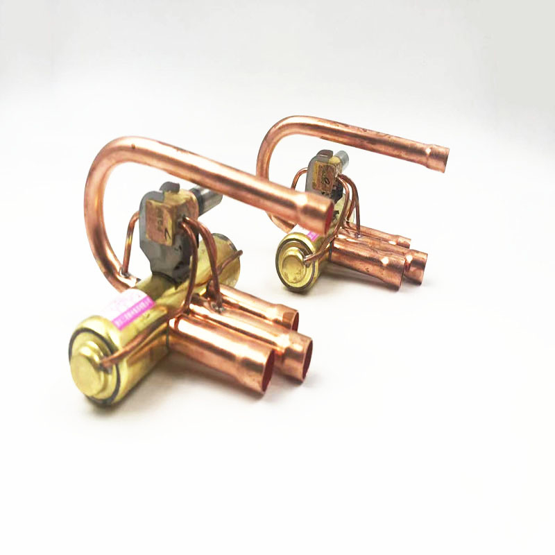 Multifunctional Reversing HVAC Valve Coil 220V 4 Way 1/2" X 3/4"