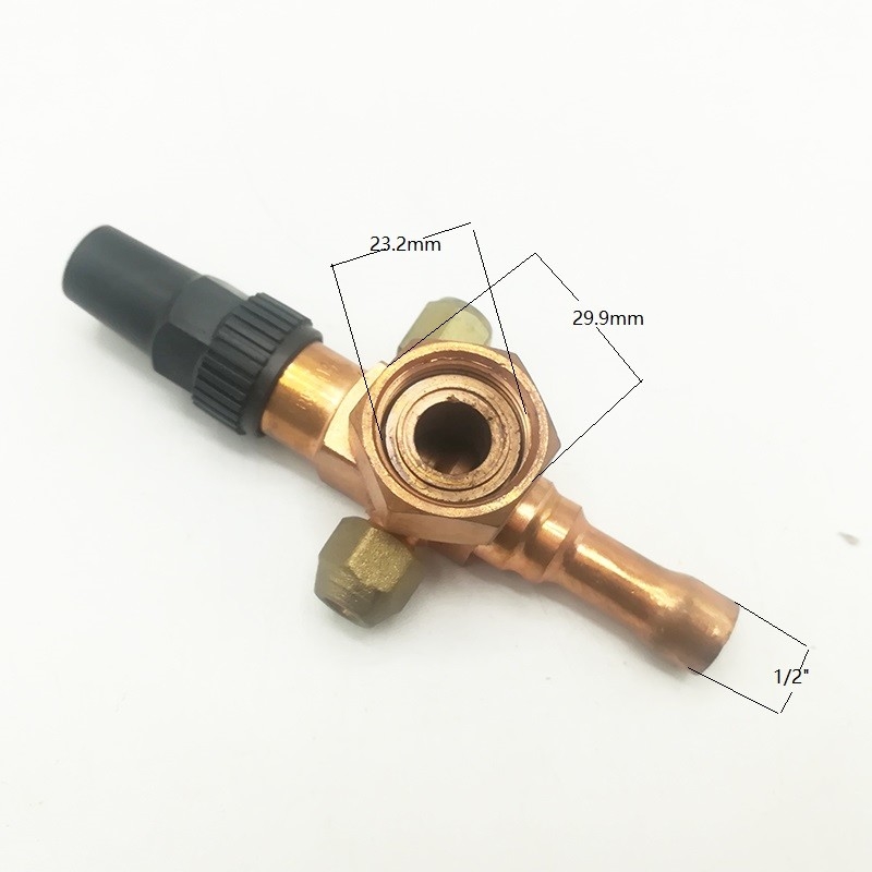 Air Conditioning Compressor Maneurop Valve V06 OD 1/2" Electric Metal Material
