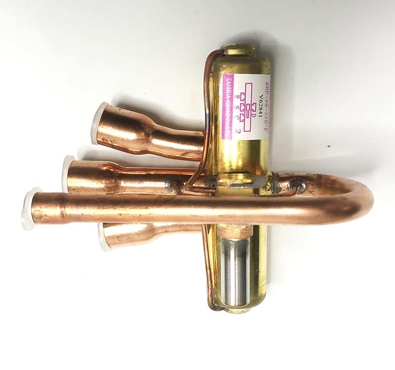 Air Condition Reversing HVAC Valve Four Way 27000btu With Coil 220V
