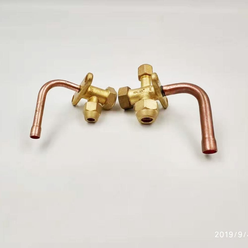 180 Degree Split Air Conditioner Valve Hydraulic Inlet 3 Way