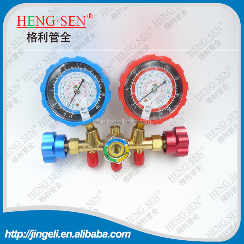 Shake Proof HVAC Manifold Gauges For AC Multipurpose Practical