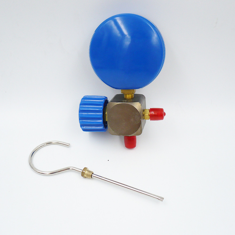 Refrigerant Pressure Manifold Gauge Set 15/35KG With Sight Glass