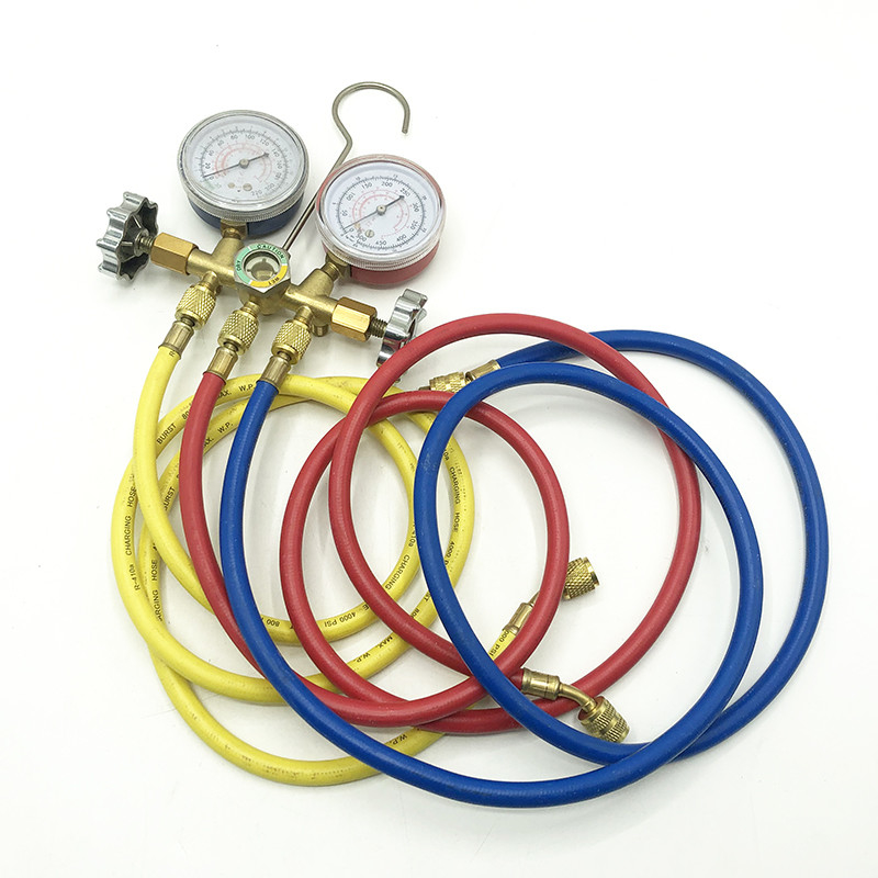 SAE Thread 60" Charging Hose Pipe 3000-600PSI 1/4" For R134A R12 R22 R502