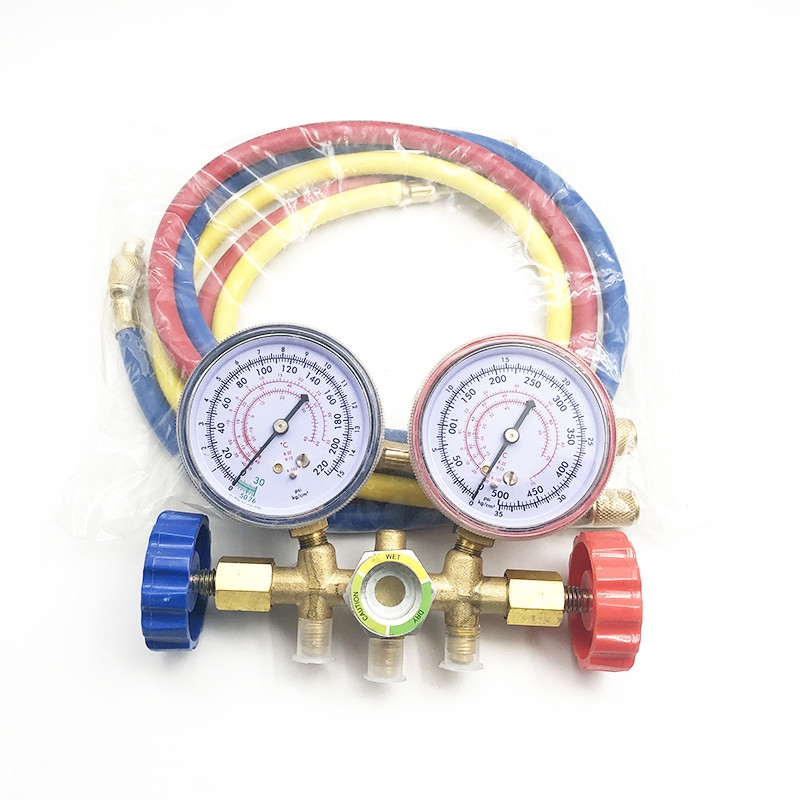 Electric R22 R134A Manifold Gauge Set CT-536C For Air Conditioner