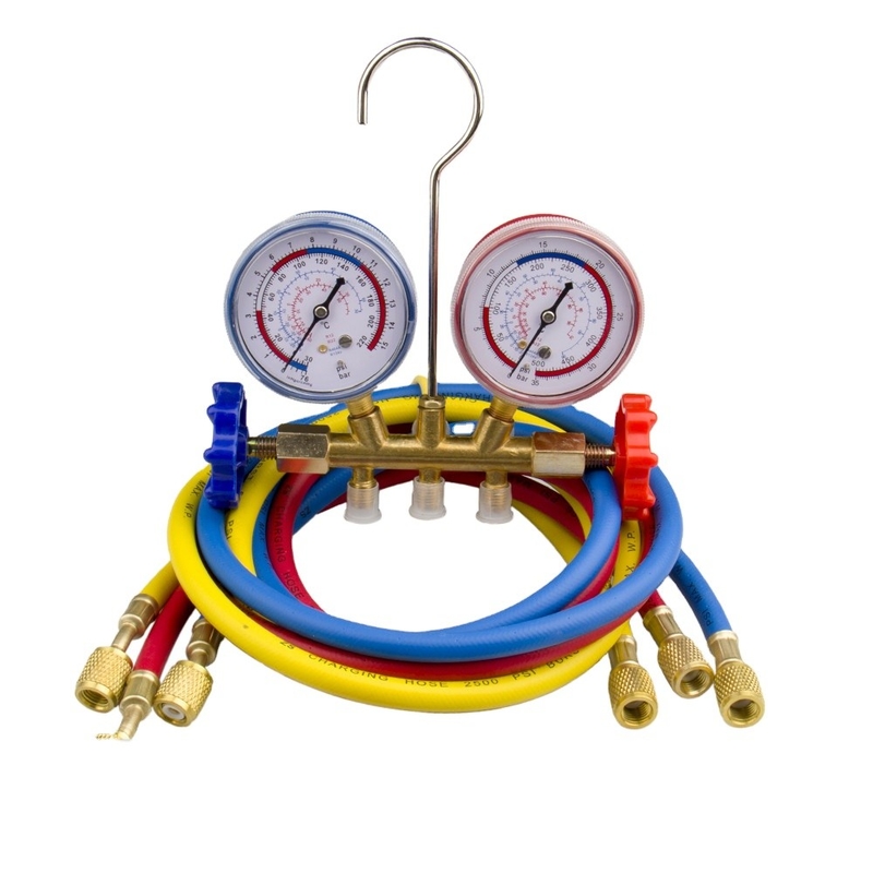 OEM Air Condition Manifold Gauge Set Durable Fit R12 R22 R134a R502