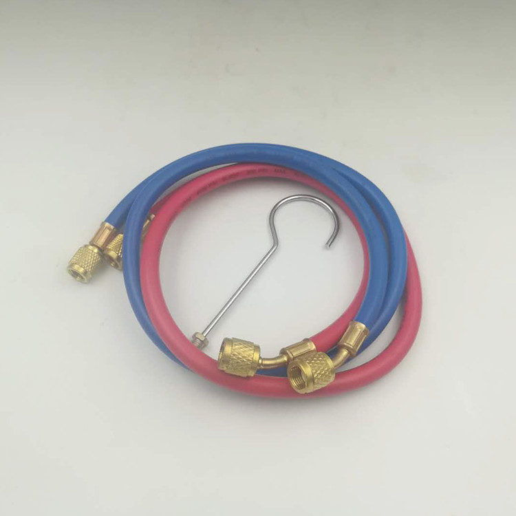 Plastic Refrigeration Single Manifold Gauge , Sight Glass R22 Manifold Gauges