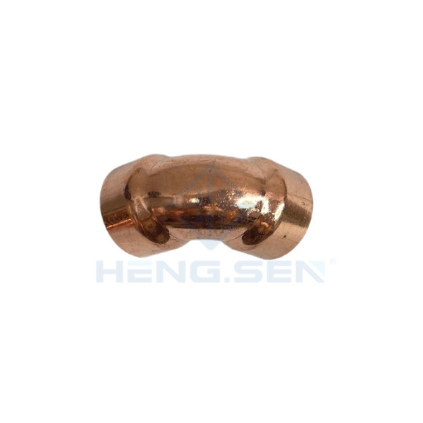 1.1/8 Copper Fitting Refrigeration Copper 90-Degree Elbow C X C Sweat Connection Short-Turn