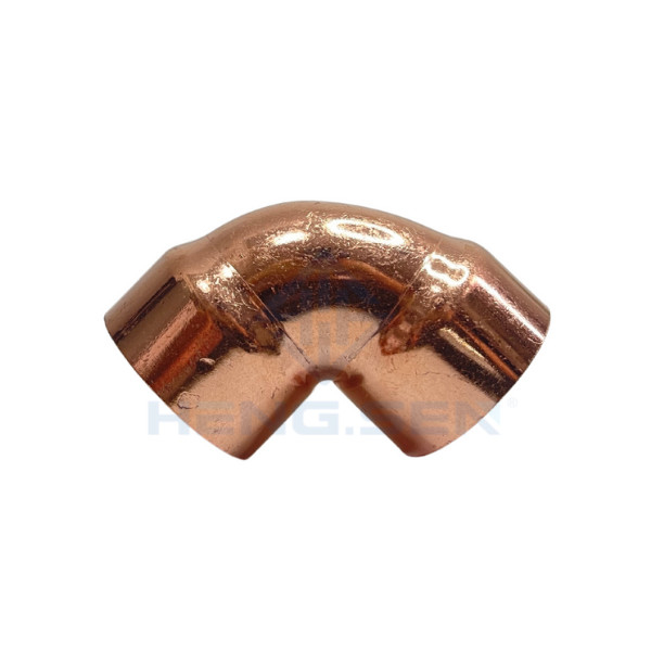 1.1/8 Copper Fitting Refrigeration Copper 90-Degree Elbow C X C Sweat Connection Short-Turn
