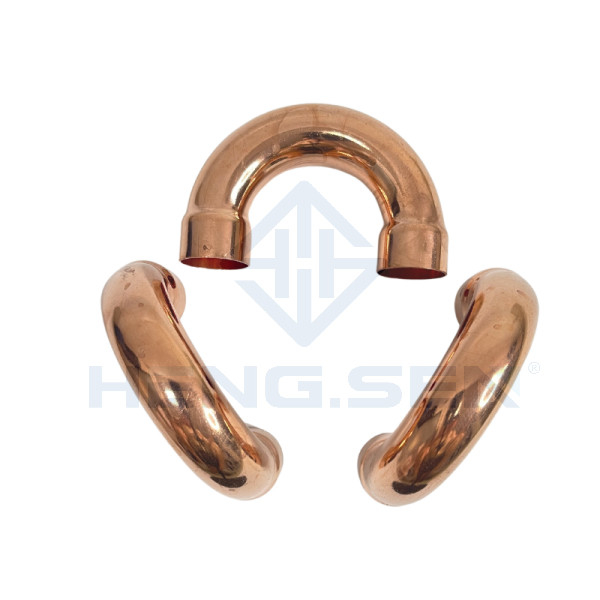 1.3/8 180 Degree Refrigeration Pipe Fittings Elbow Welding Connection Practical