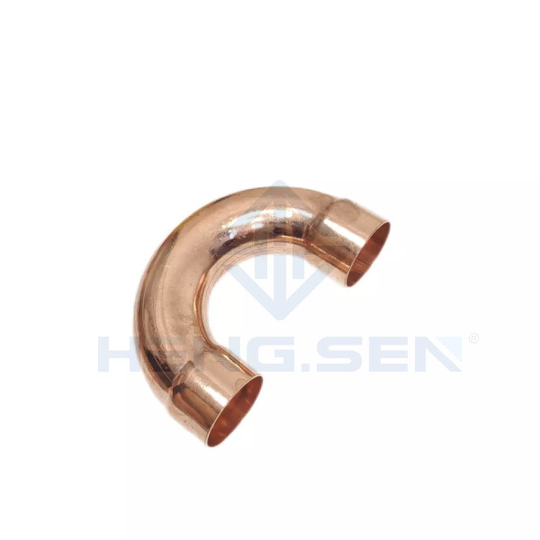 Multifunctional 3" Copper U Bend Fitting 180 Degree Elbow Durable