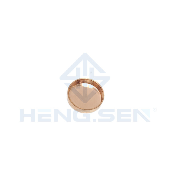 1/4 Copper Refrigeration Pipe Fittings End Cap Forged Technics