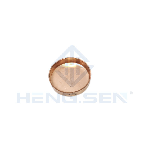 ROHS Practical 2" Copper Tubing Caps , Multipurpose Copper Pipe Screw Cap
