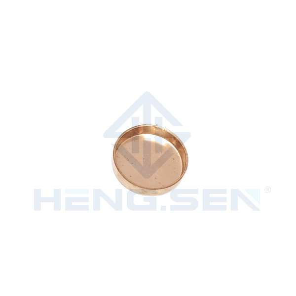 ROHS Practical 2" Copper Tubing Caps , Multipurpose Copper Pipe Screw Cap