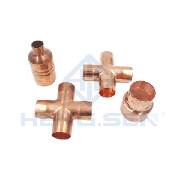 Multifunctional 1 Inch Copper Cross Fitting Antiwear Equal Shape