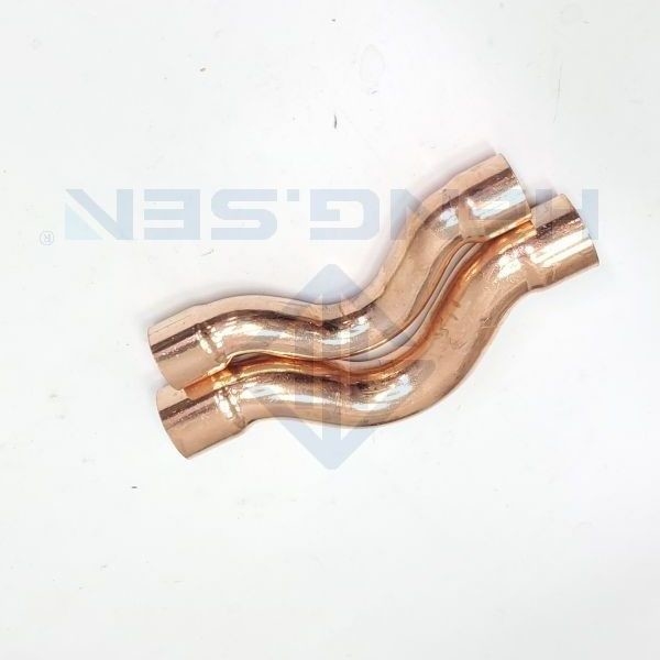 S Trap Durable Refrigeration Pipe Fittings Multifunctional 2"