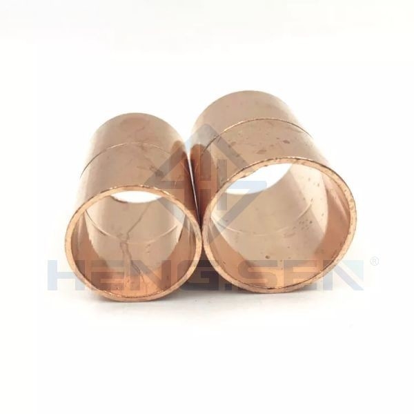 Forged 1/4 Copper Straight Coupler Multipurpose Wear Resistant
