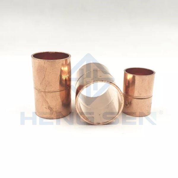 OEM 2" Straight Copper Coupling , Multi Scene End Feed Straight Coupler