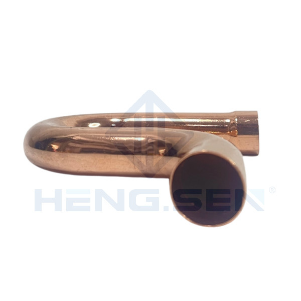 Multi Scene Antiwear 3/8 Copper P Trap , Forged Copper Pipes And Fittings