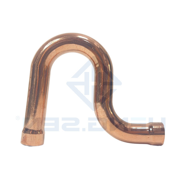 2" P Trap Refrigeration Pipe Fittings TP2 Material Double Washed