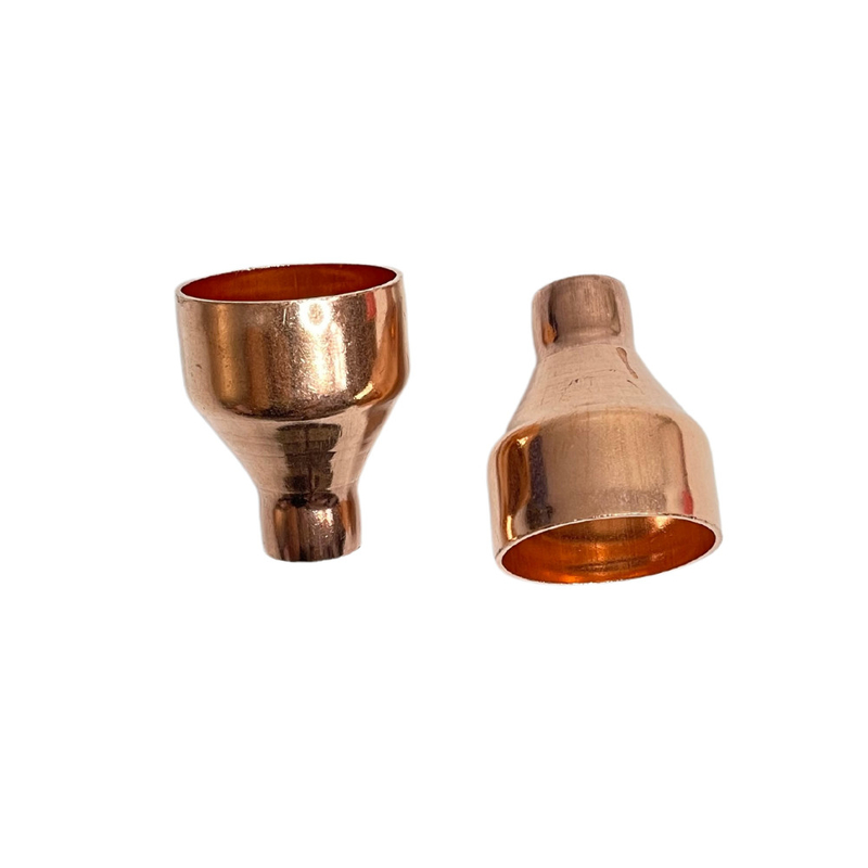 Male Connect Copper Fitting Reducer Fittings 8x6.35mm With Female Sweat Socket