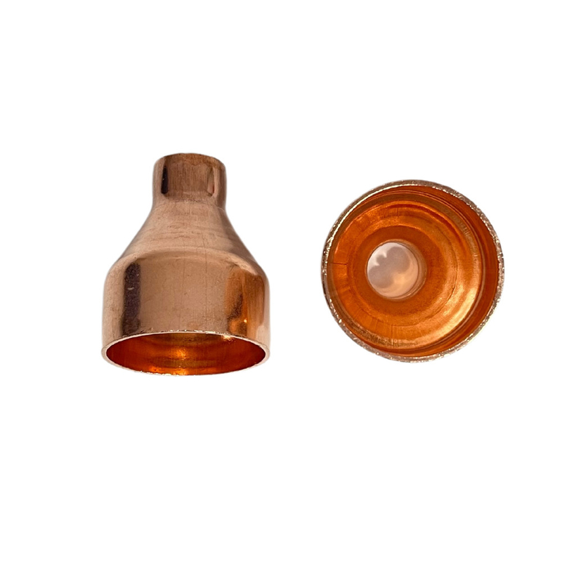 Male Connect Copper Fitting Reducer Fittings 8x6.35mm With Female Sweat Socket