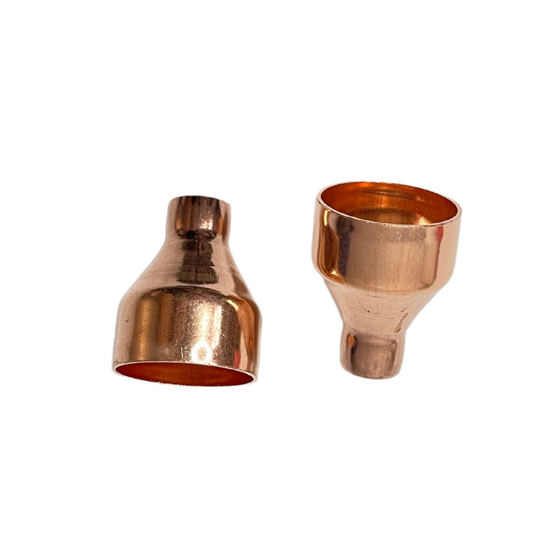 25.4x19mm Copper Refrigeration Pipe Fittings Reducer Coupling