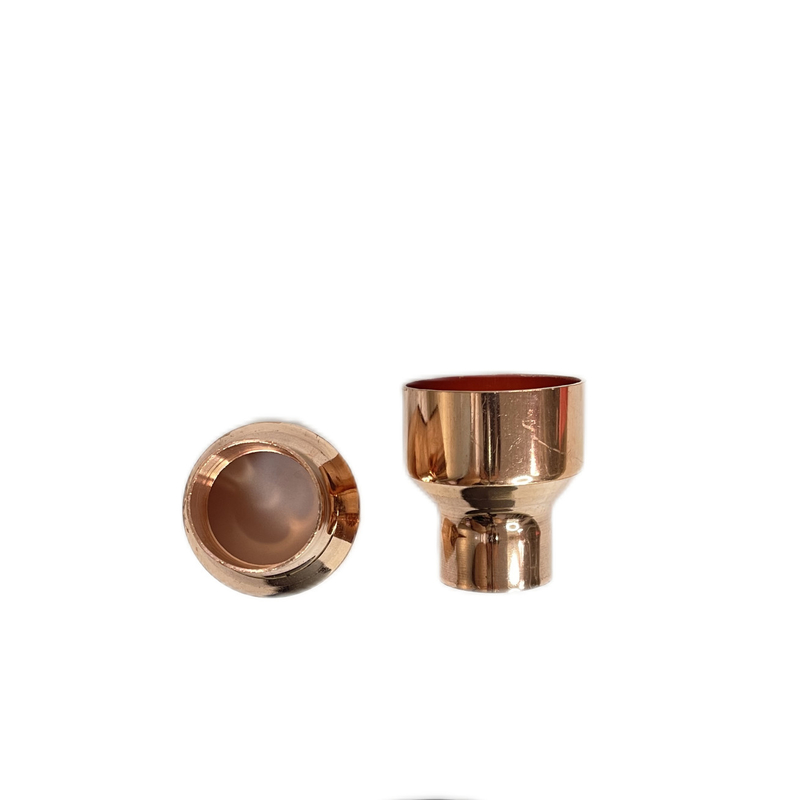 Forged OEM Copper Reducer Coupling , 31.8x19mm Reducing Coupling Copper