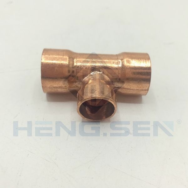 Antiwear Copper Tee Joint Multi Scene Practical 28.6x19x28.6mm