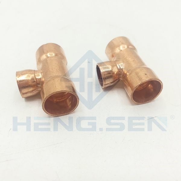 Antiwear Copper Tee Joint Multi Scene Practical 28.6x19x28.6mm
