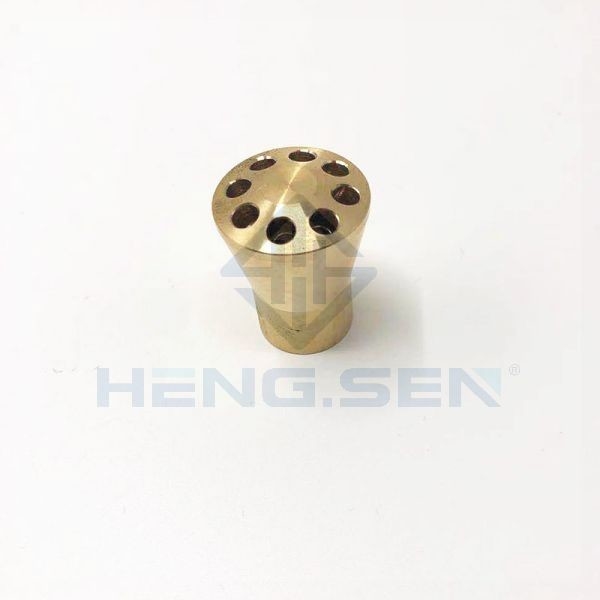 Reach Durable Brass Pipe Fittings , 8 Holes Refrigerant Distributor Nozzle