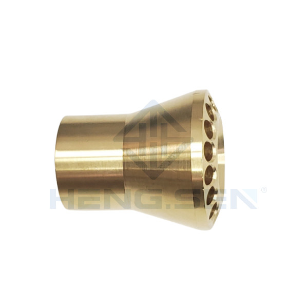 Practical Brass Liquid Distributor , 16 Holes Refrigerant Distributor Nozzle